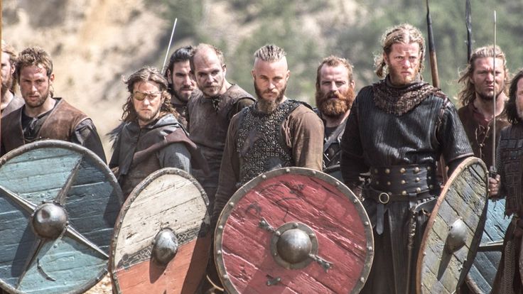 Hier zie je de groep vikingen waar het verhaal over gaat. | Viking - Waar Zijn Vikingen Bang Voor