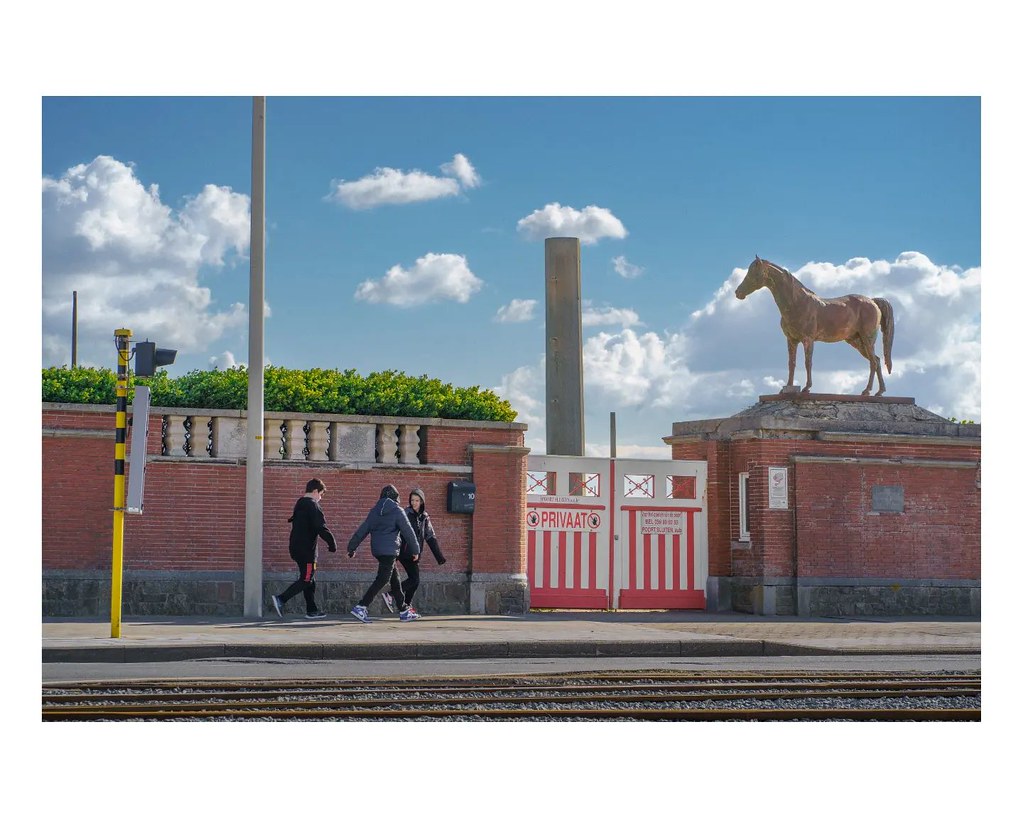 hippodrome, Oostende #streetphotography #photography #phot… | Flickr - Welke Beeldhouwer Maakte De Denker