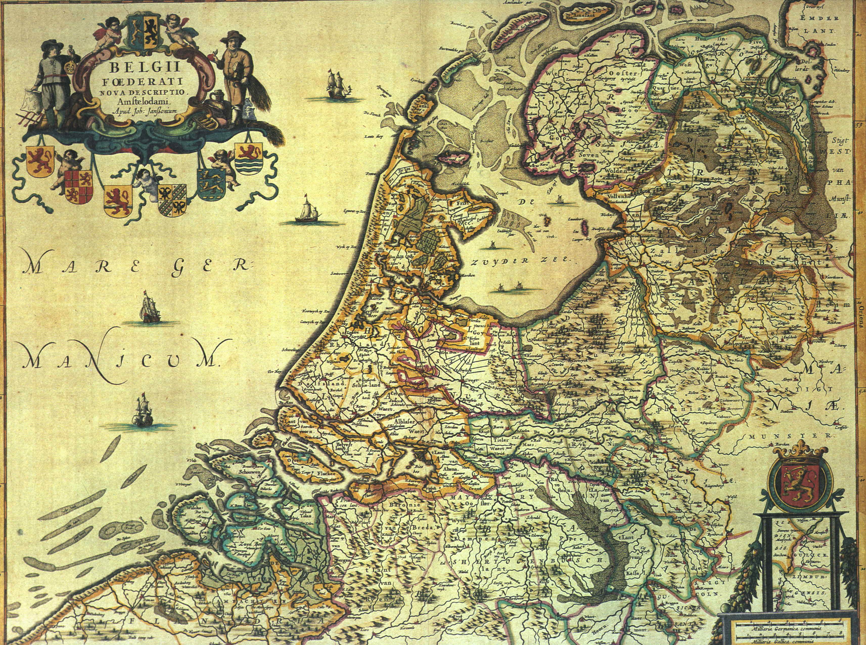 Historical Maps - Geschiedenis Van De Lage Landen