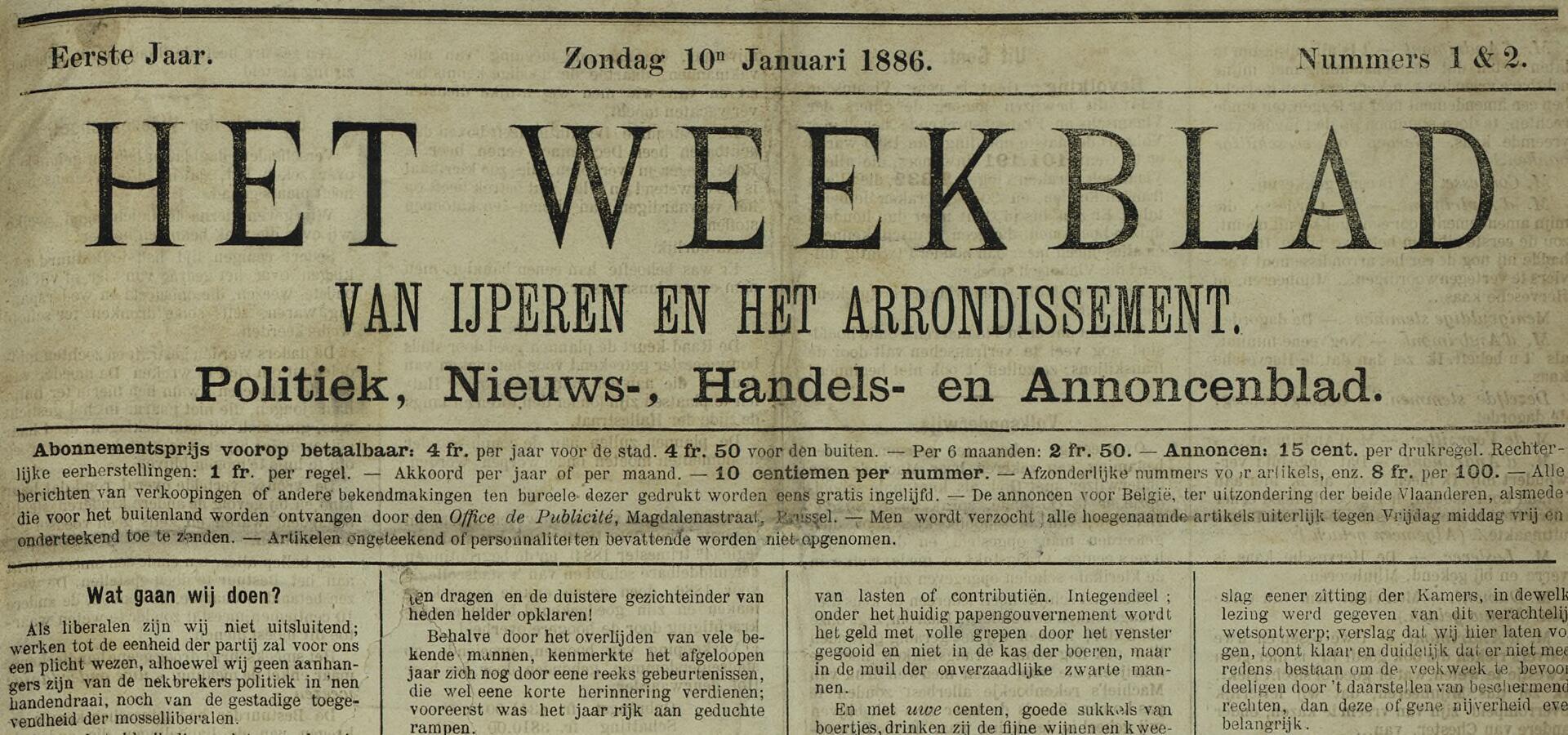 HISTORISCHE KRANTEN - Wat Is De Oudste Krant Van Nederland