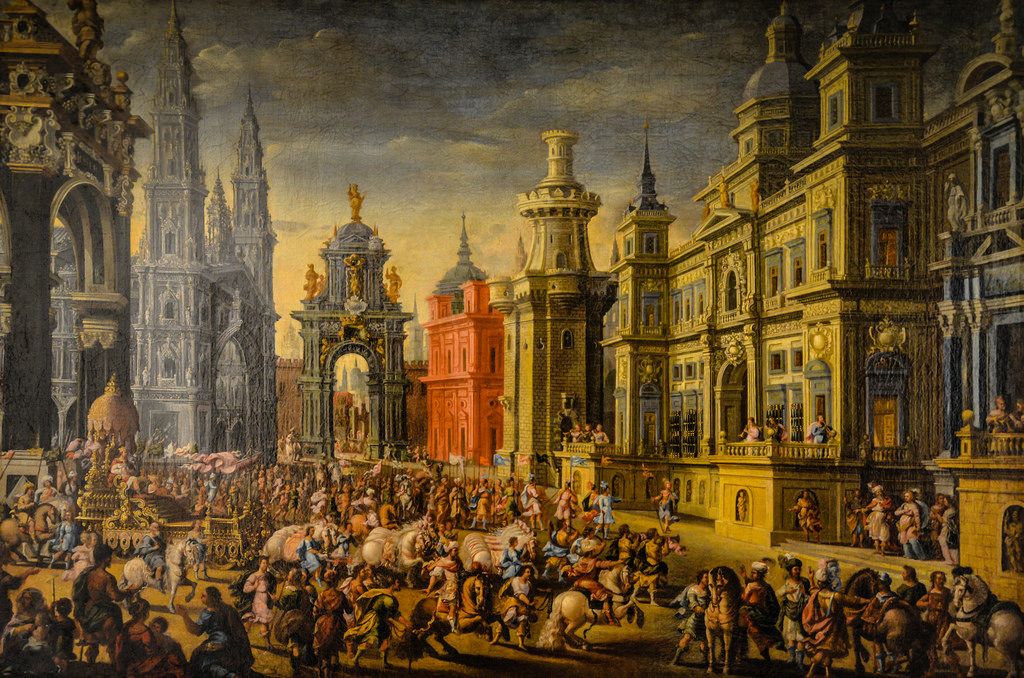 History: In the image it shows what Spain probably looked like in the - Geschiedenis Van Spanje In Kindertaal