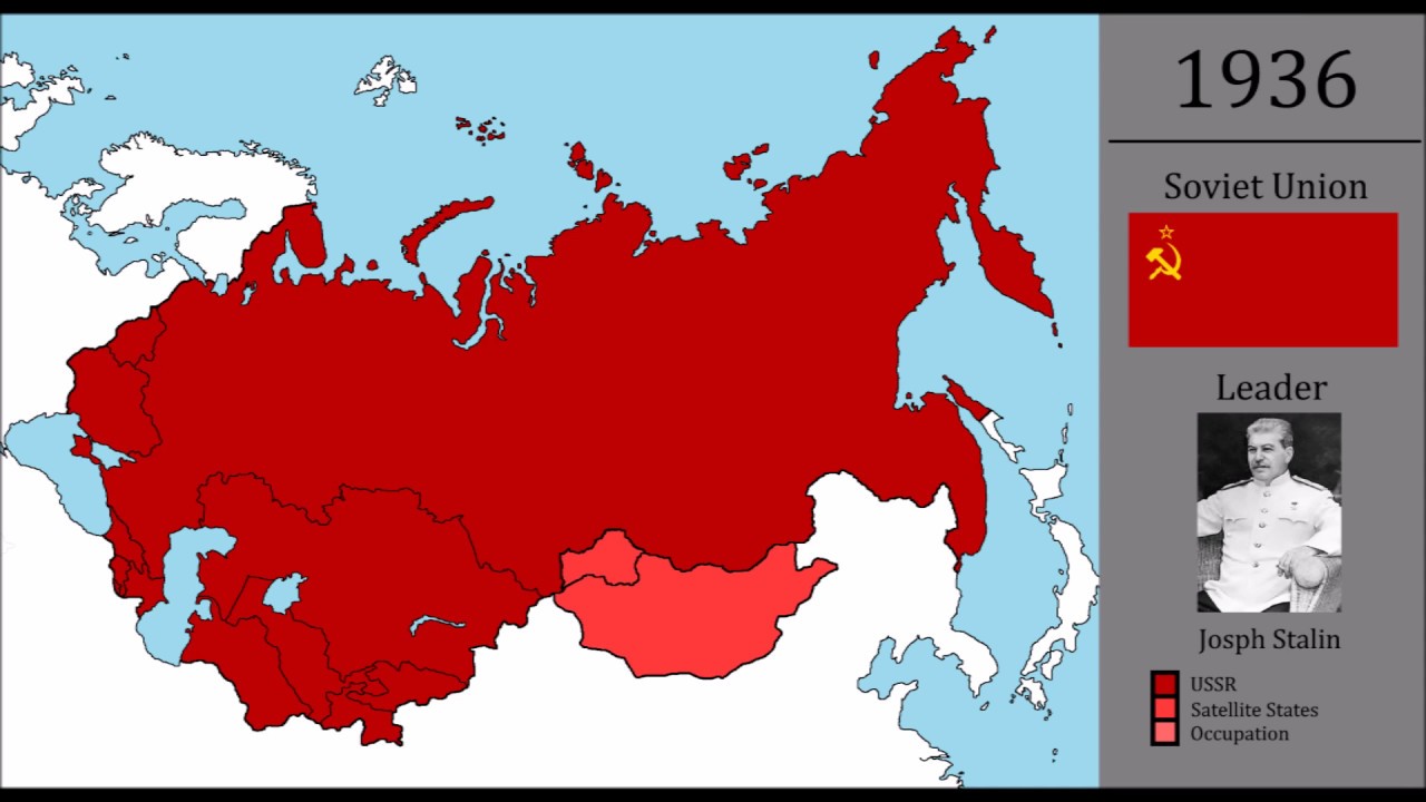 History of the USSR - Every Year 1922-1991 - YouTube - Wanneer Viel De Sovjet Unie