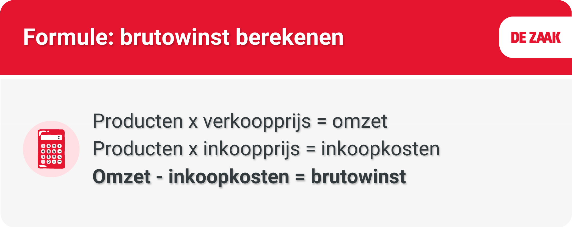 Hoe bereken je brutowinst? 3 simpele stappen. - De Zaak - Hoe Bereken Je De Winst