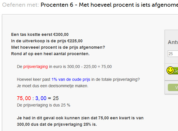 Hoe bereken je het kortingspercentage? Uitleg+oefenen. Sommenfabriek. - Hoe Bereken Je Hoeveel Procent Korting Je Krijgt