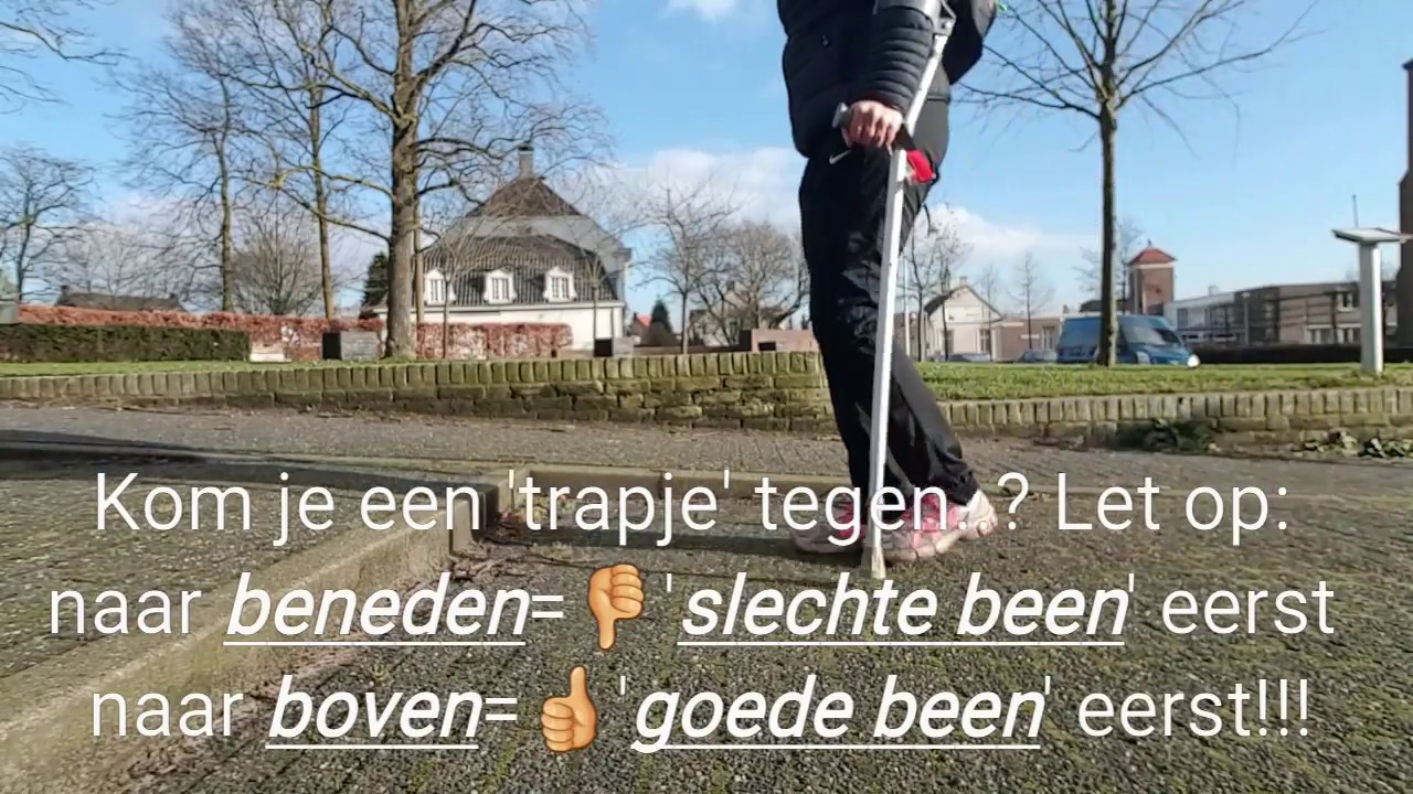 Hoe beweeg ik op krukken ná mijn meniscus operatie? - ADL op krukken - Hoe Loop Je Met 1 Kruk