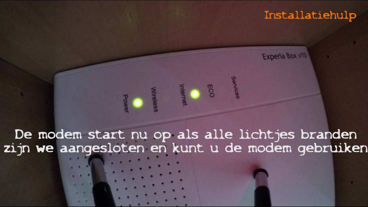 hoe een modem aansluiten - YouTube - Hoe Ziet Een Router Eruit