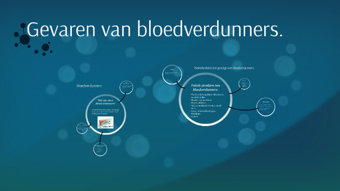 Hoe gevaarlijk zijn bloedverdunners? by Femke Huiting on Prezi - Welke Bloedverdunners Zijn Er Allemaal