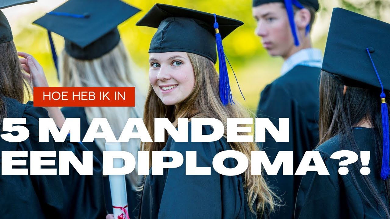 HOE IK IN 5 MAANDEN MIJN DIPLOMA HEB?!?! - YouTube - Welk Niveau Heeft Mijn Diploma
