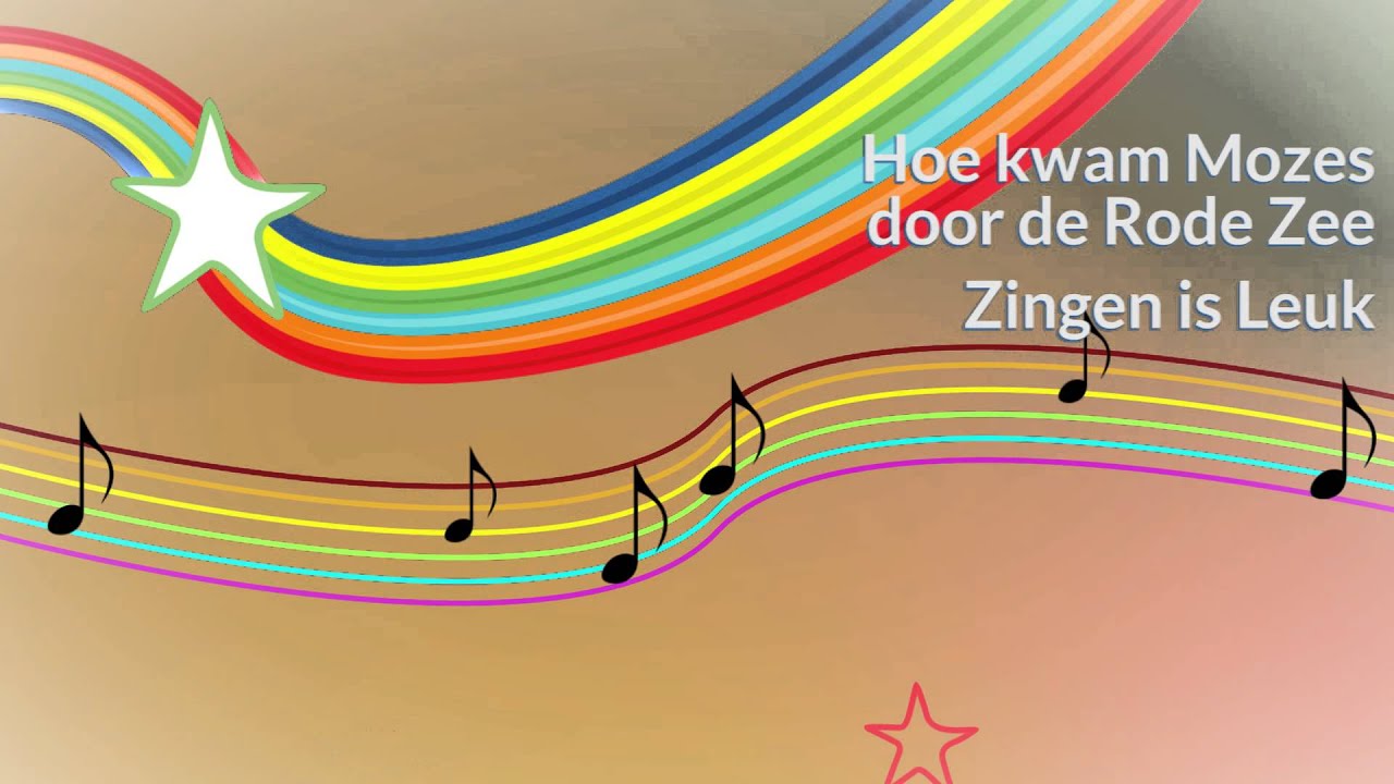 Hoe kwam Mozes door de Rode Zee - Zingen is Leuk Akkoorden - Chordify - Mozes Door De Rode Zee