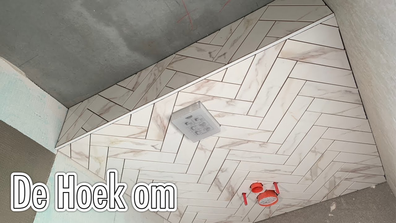 Hoe laat je Visgraat doorlopen om een Hoek? Marmer Visgraat Betegelen - Motief Om Het Winkelbedrijf In Te Gaan