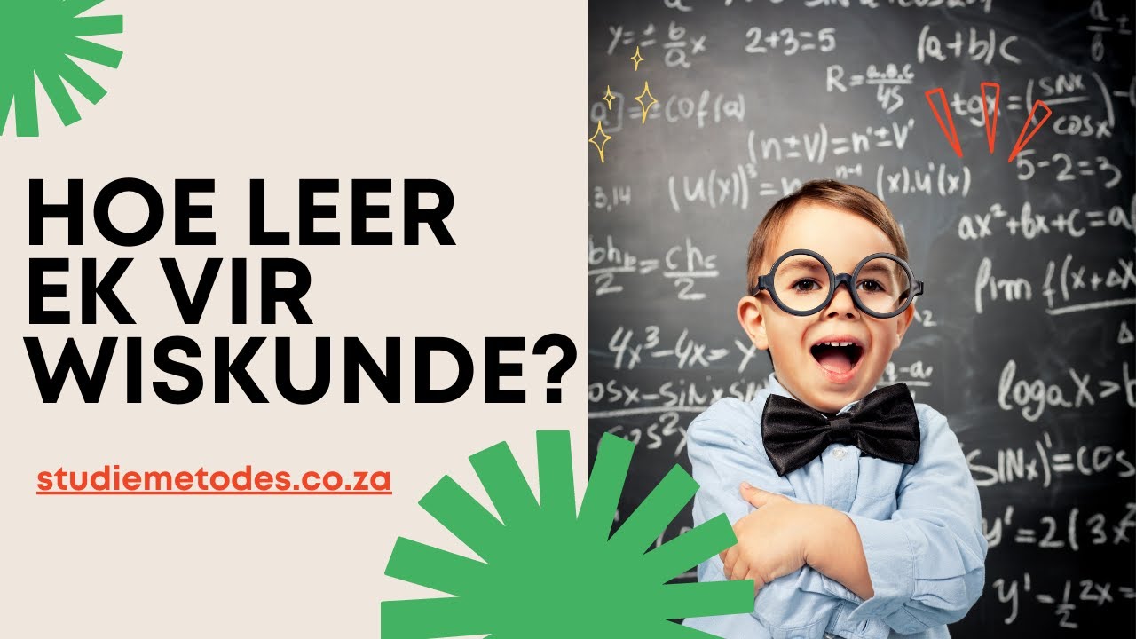 Hoe leer ek vir wiskunde? - YouTube - Hoe Leer Je Voor Wiskunde Examen