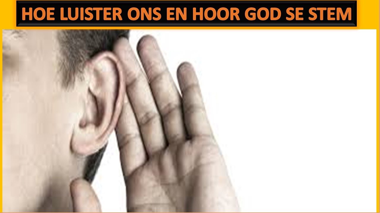 Hoe luister en hoor ons God se stem. - YouTube - Hoe Laat Hoor Je Of Je Geslaagd Bent