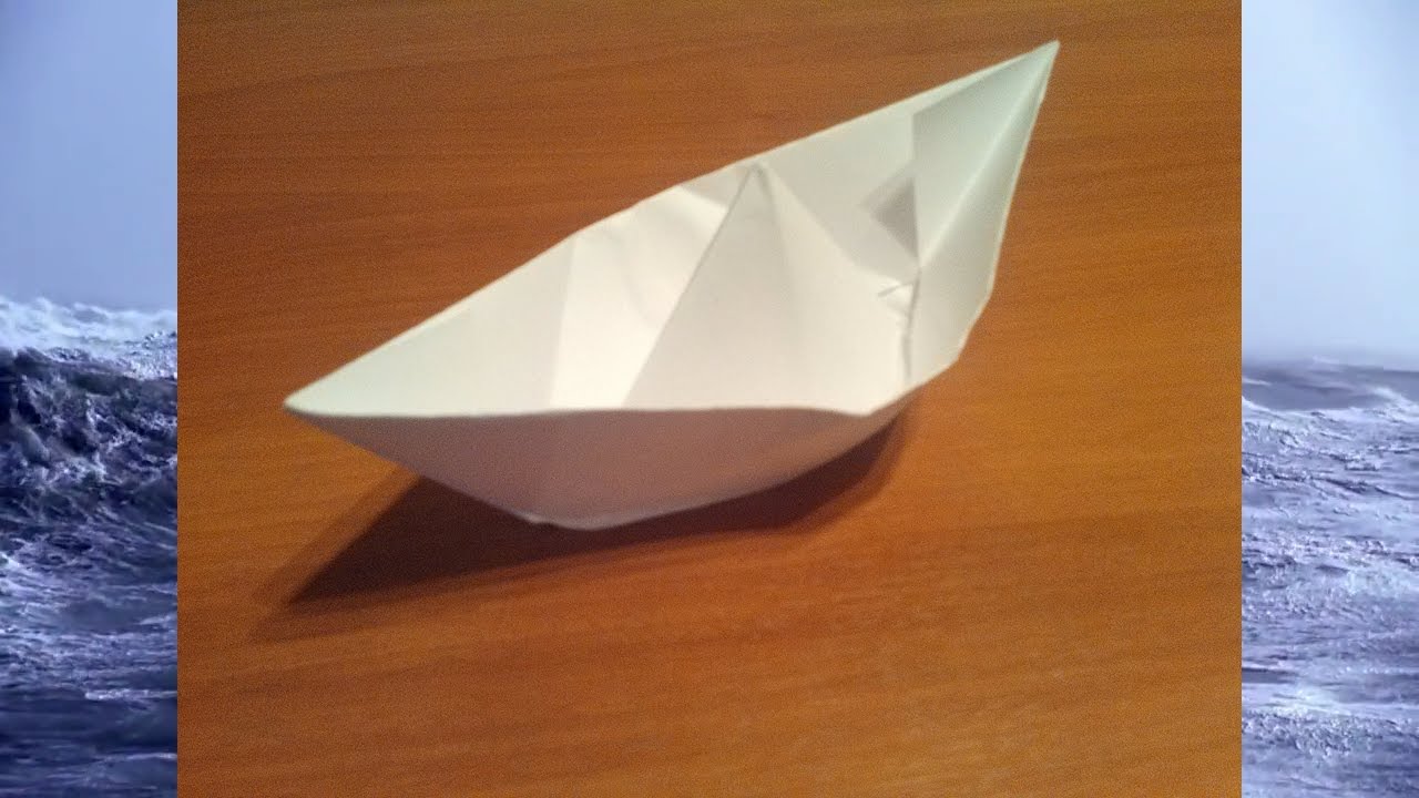 Hoe maak je een boot te maken van papier - YouTube - Bootje Maken Van Papier