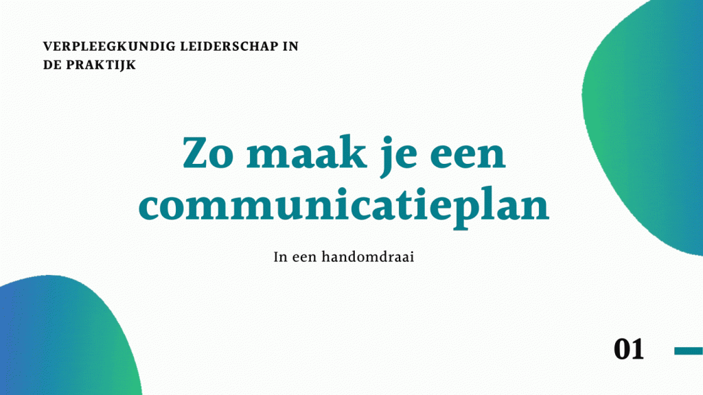 Hoe Maak Je Een Communicatieplan