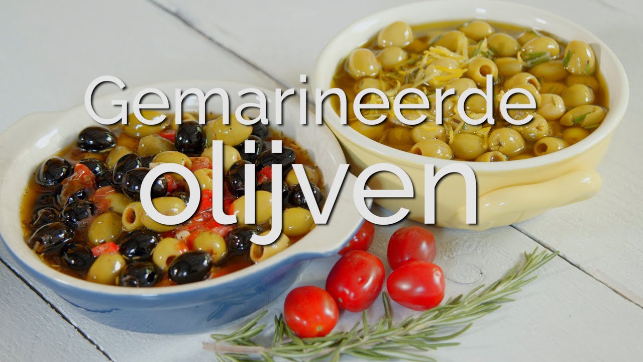 Hoe maak je gemarineerde olijven? PuurGezond - YouTube - Hoe Lang Blijven Olijven Goed
