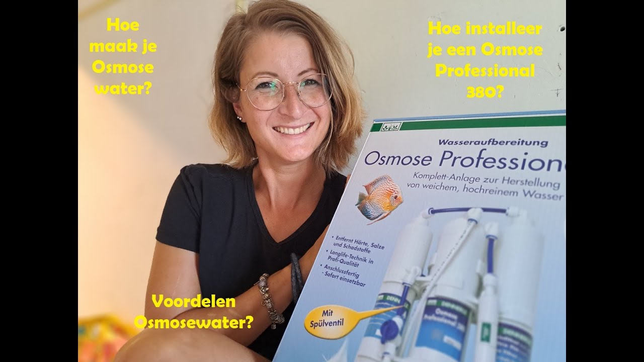Hoe maak je osmose water met de Osmose professional 380? - YouTube - Hoe Maak Je Osmose Water