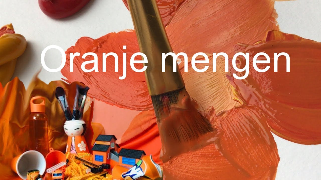 Hoe meng ik verschillende tinten oranje met acryl en olieverf, oranje - Welke Kleur Ontstaat Wanneer Je Paars En Wit Mengt