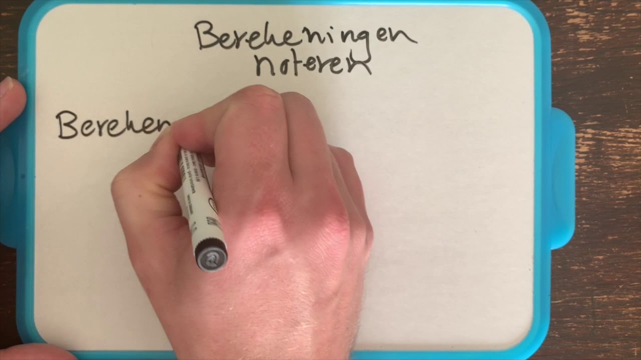 Hoe noteer je een berekening bij science? - YouTube - Hoe Noteer Je Een Wetsartikel