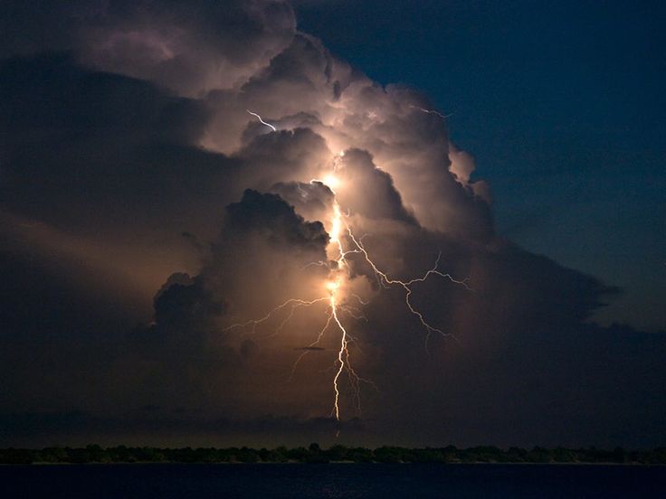 Hoe ontstaan bliksem en donder. | Onweer, Donder, Bliksem - Afstand Tussen Bliksem En Donder