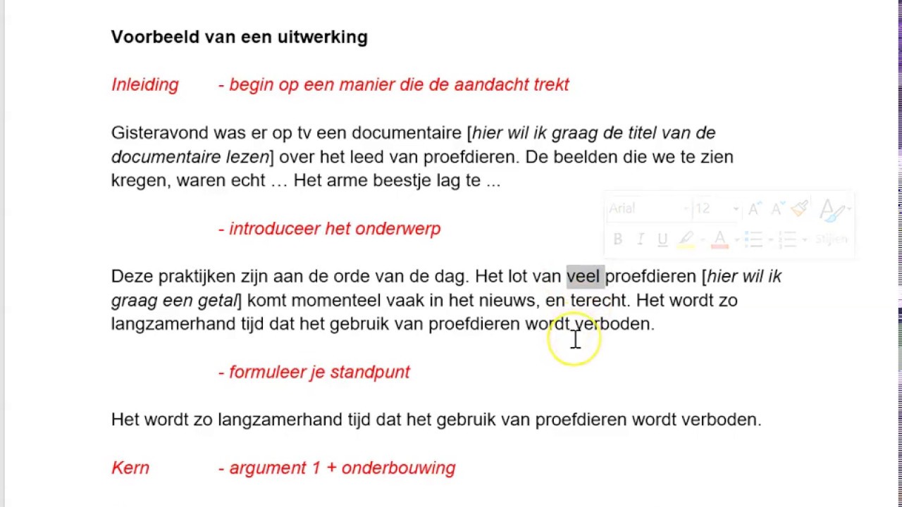 Hoe Schrijf Je Een Betoog