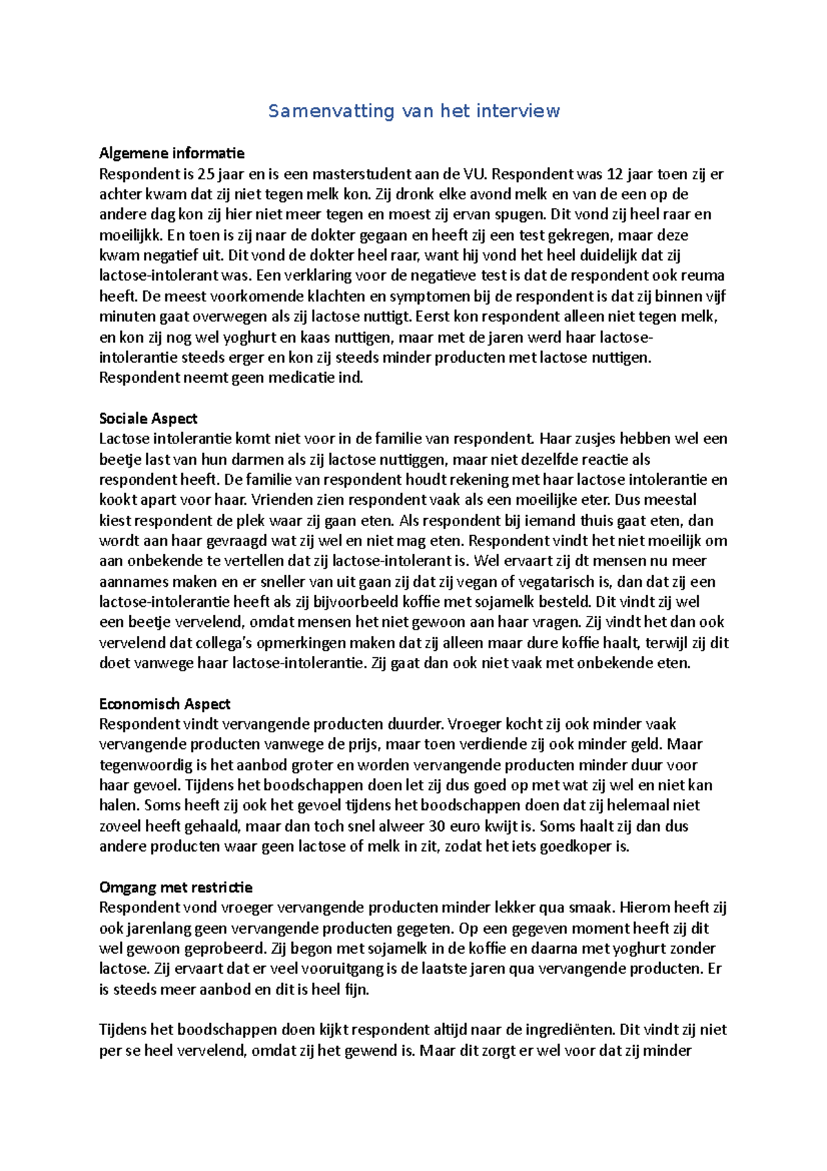 Hoe Schrijf Je Een Interview: Praktische Tips En Richtlijnen - Inleiding In De Pedagogiek Samenvatting