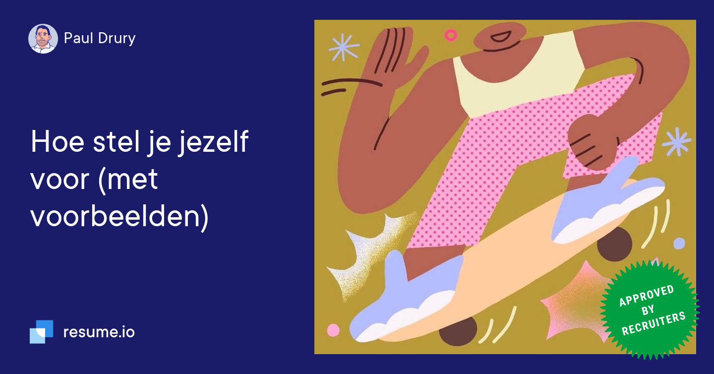 Hoe Stel Je Jezelf Voor