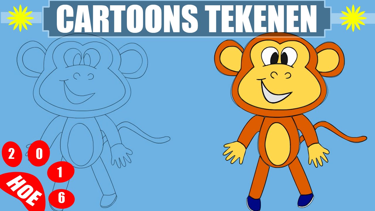 Hoe Teken Je Een Aap? Zelf Een Aapje Leren Tekenen, 51% OFF - Hoe Teken Je Een Aap