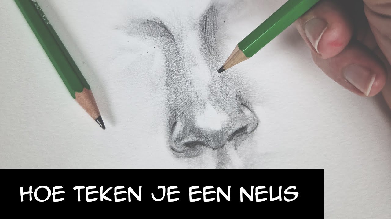 Hoe teken je een neus - YouTube - Schrijver Boek De Neus Holleeder