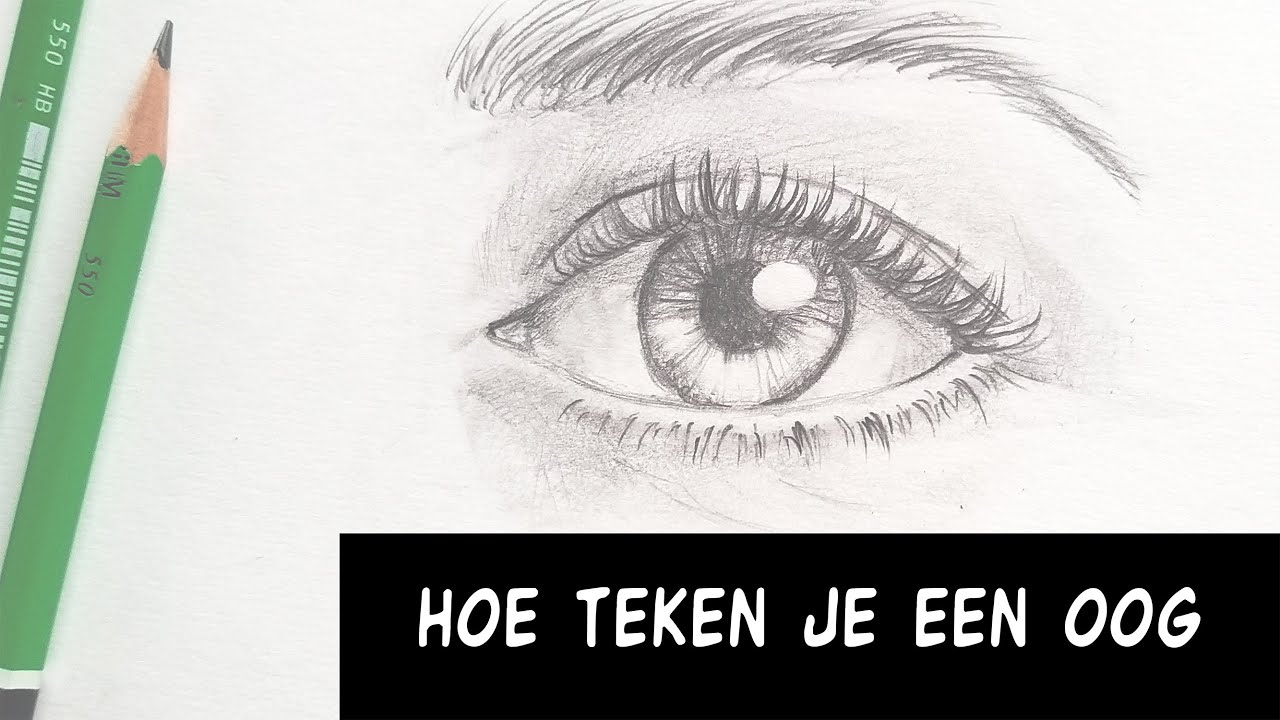Hoe teken je een oog - YouTube - Zwart Voor De Ogen Bij Opstaan
