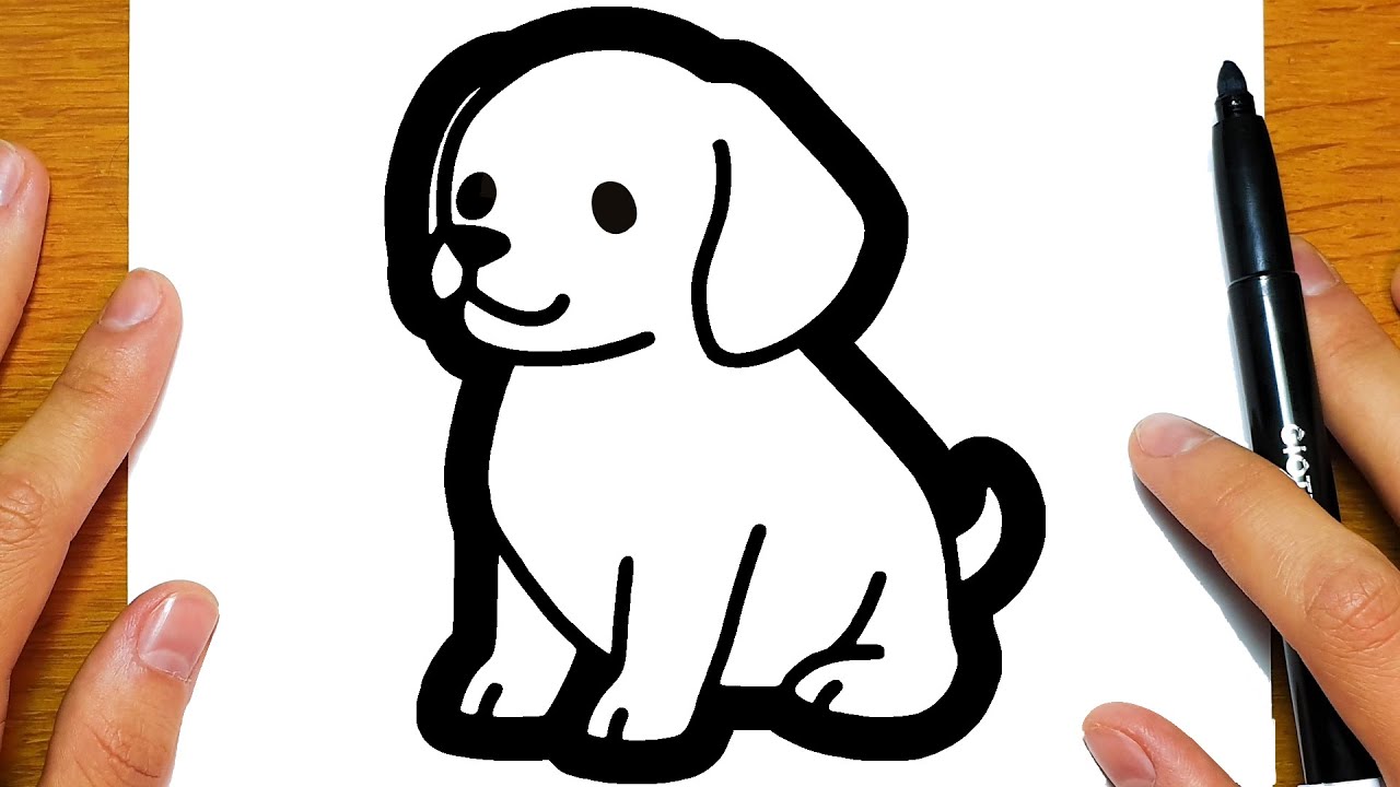 Hond Tekenen Stap Voor Stap