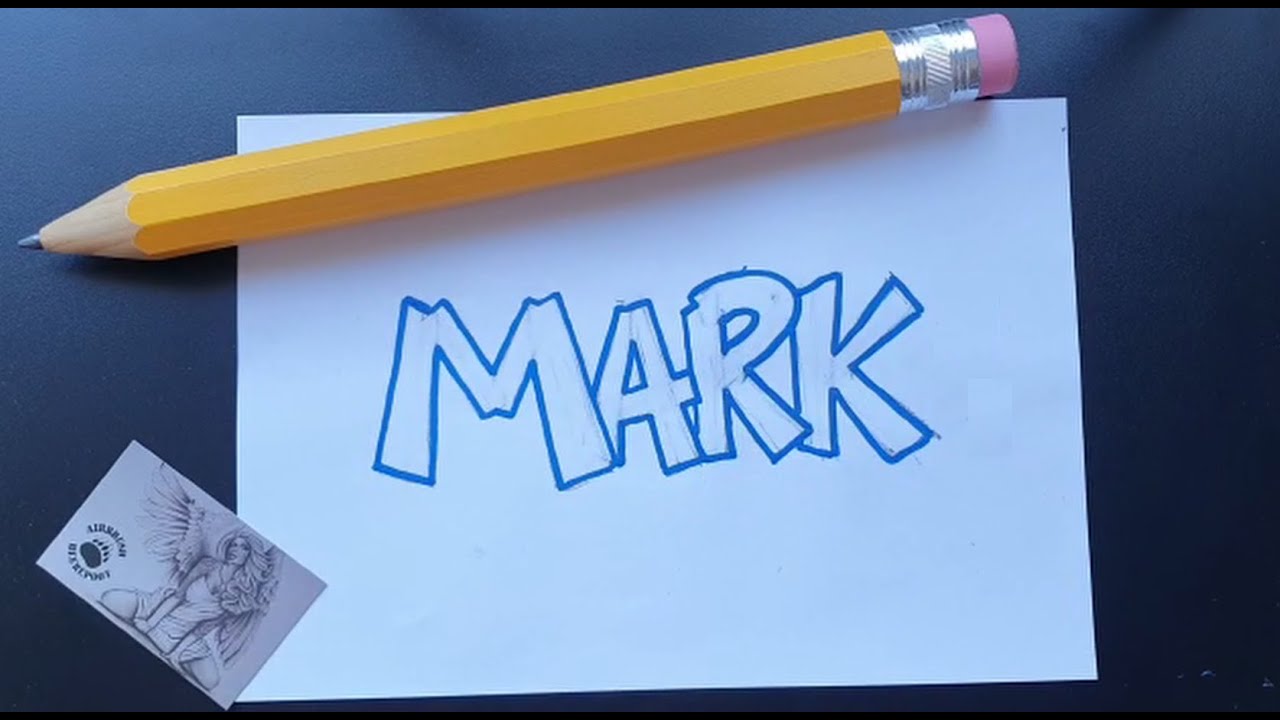 Hoe teken je graffiti letters (naam) - YouTube - Naam Van Farao's 6 Letters