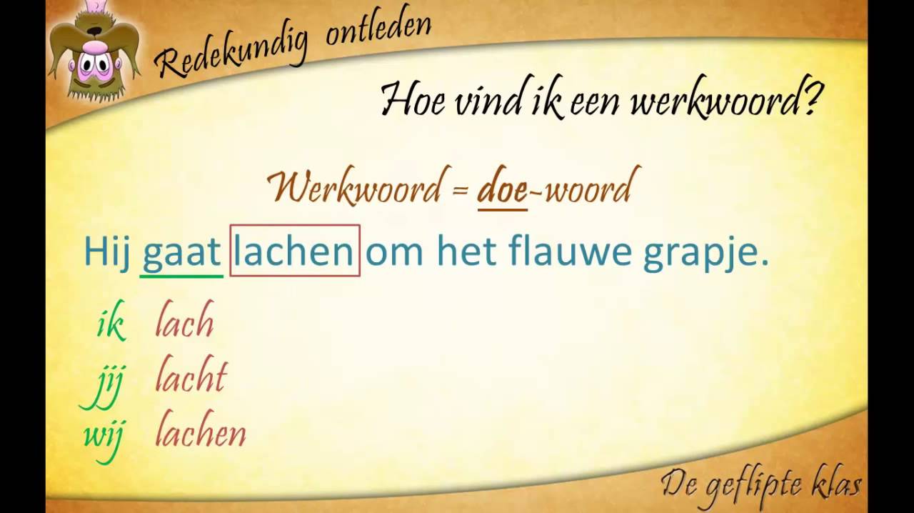 Hoe vind ik een werkwoord - YouTube - Hoe Vind Je Een Werkwoord