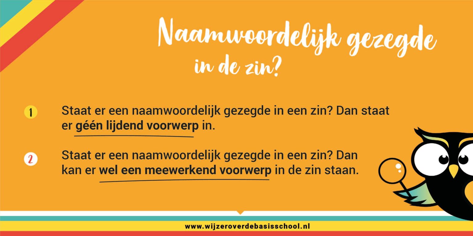 Hoe Vind Je Het Meewerkend Voorwerp In Een Zin