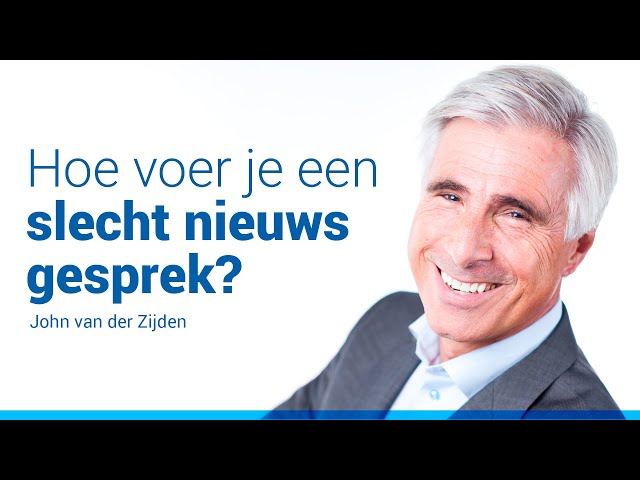 Hoe Voer Je Een Slecht Nieuws Gesprek: Tips En Tricks - Hoe Voer Je Een Slecht Nieuws Gesprek