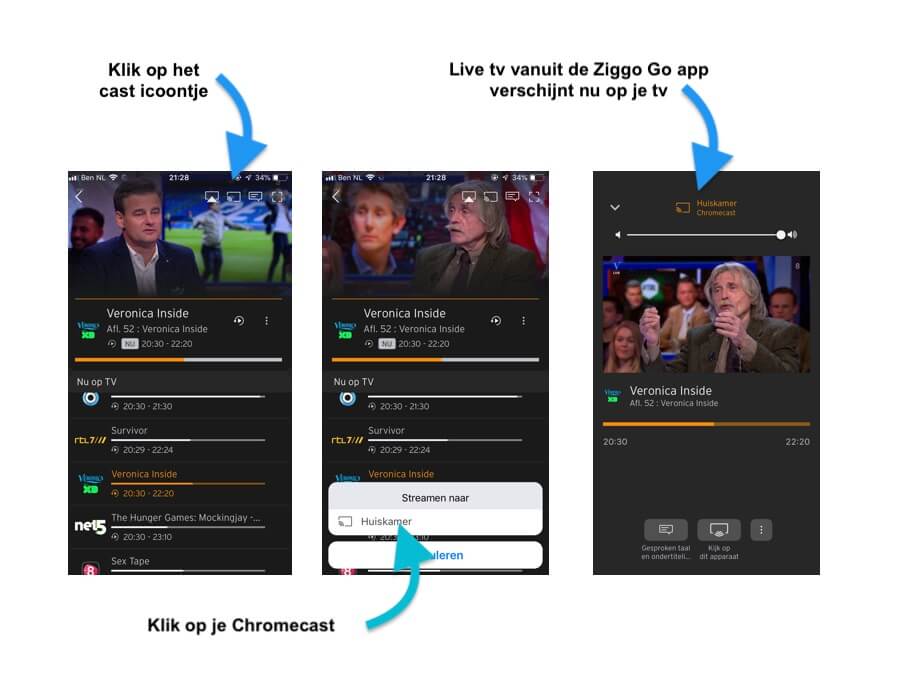 Hoe werkt een Chromecast? | Streamen en tv kijken met de Chromecast. - Kijk Streamen Naar Tv