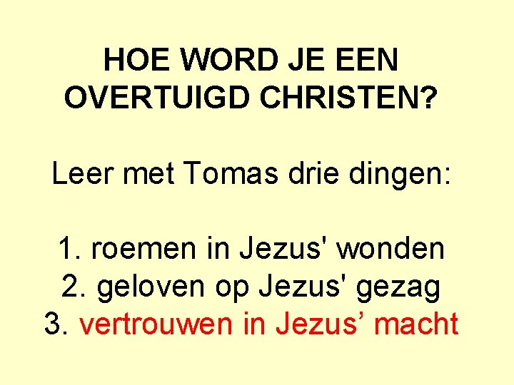Hoe Word Je Christen