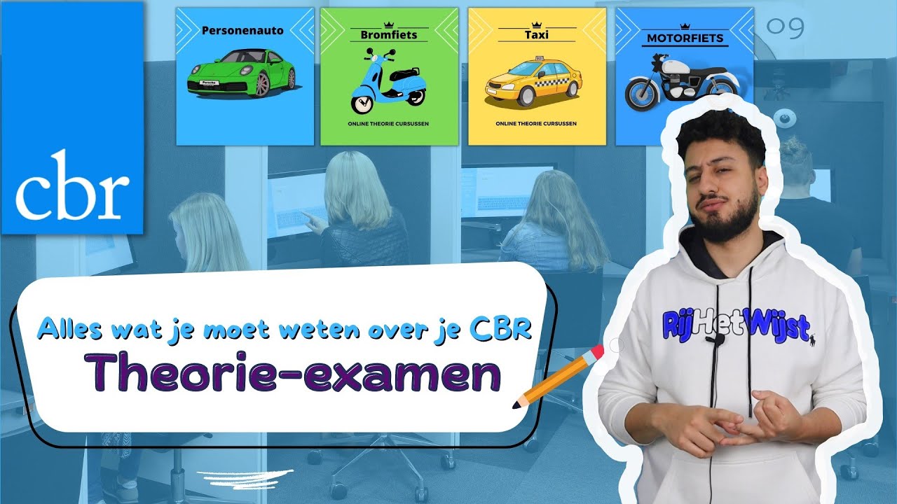 Hoe ziet het CBR theorie examen eruit?! (Auto /scooter / motor / taxi - Hoe Ziet Een Theorie Examen Eruit