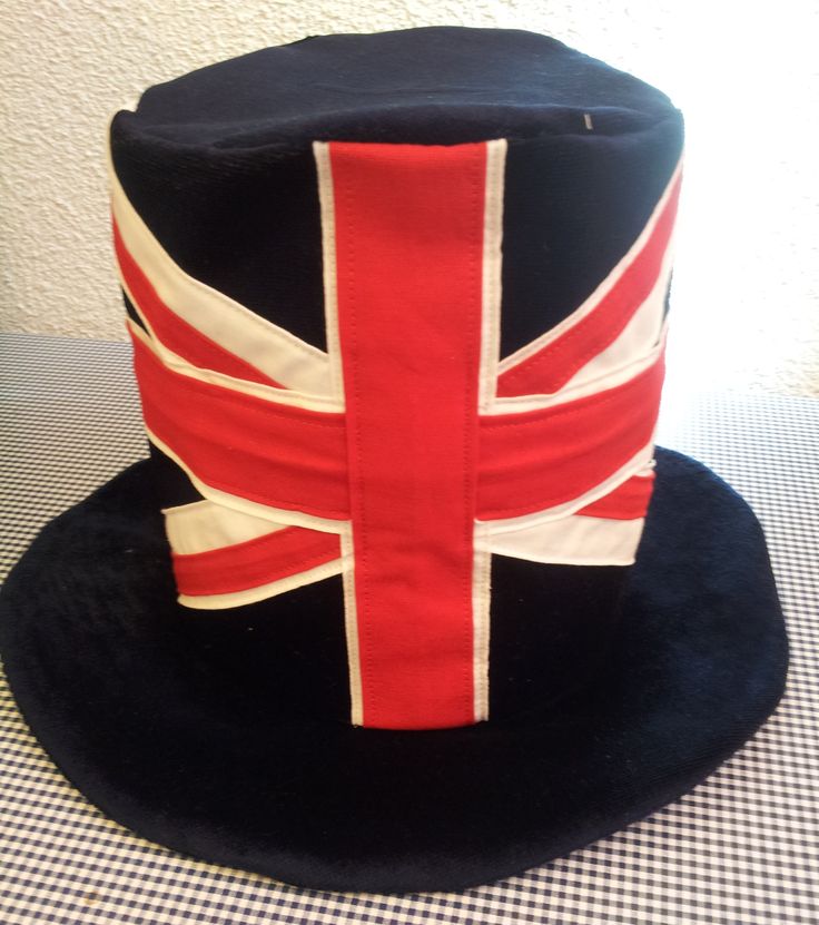 Rode Vlag Met Engelse Vlag In De Hoek