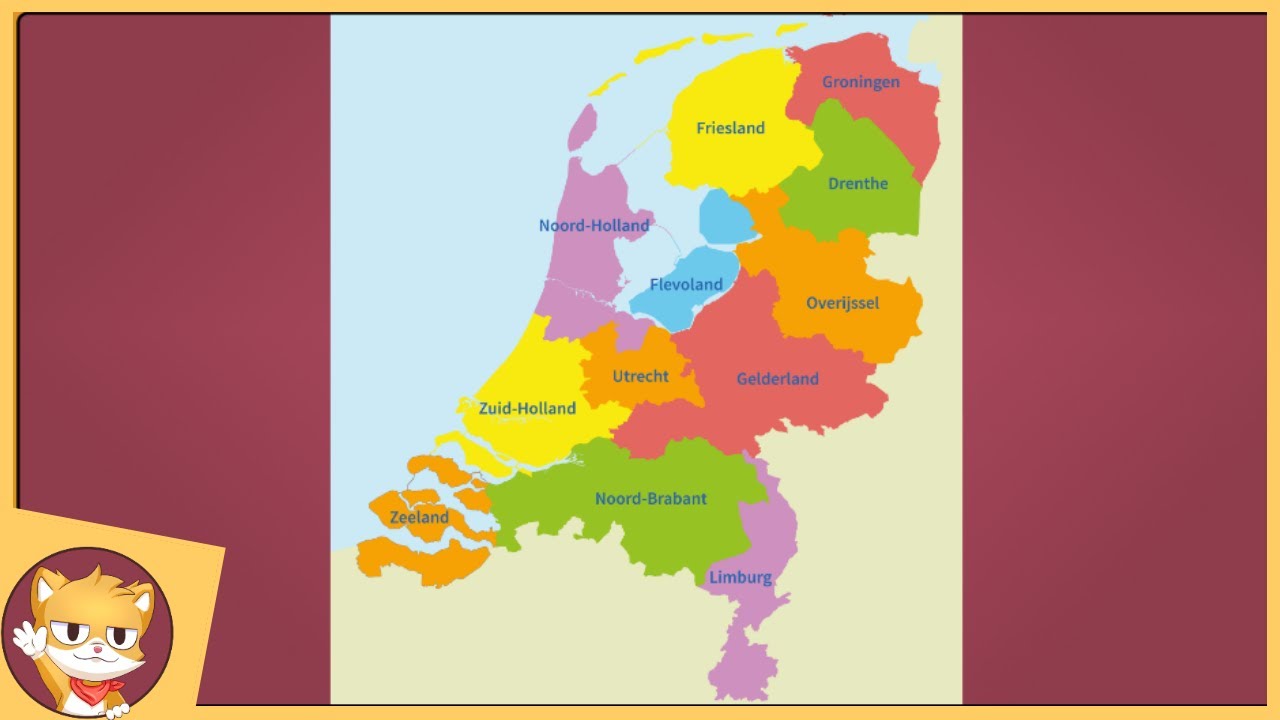 Hoedoeje: Wat zijn de provincies en hoofdsteden van Nederland - YouTube - Wat Zijn De Hoofdsteden Van Nederland