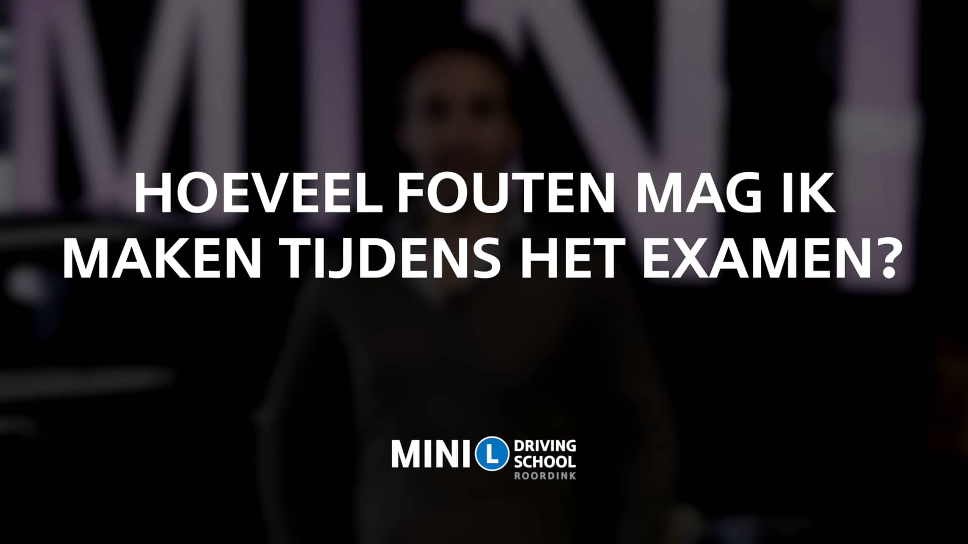 Hoeveel fouten mag ik maken tijdens het theorie-examen? on Vimeo - Hoeveel Fouten Mag Je Hebben Bij Inzicht