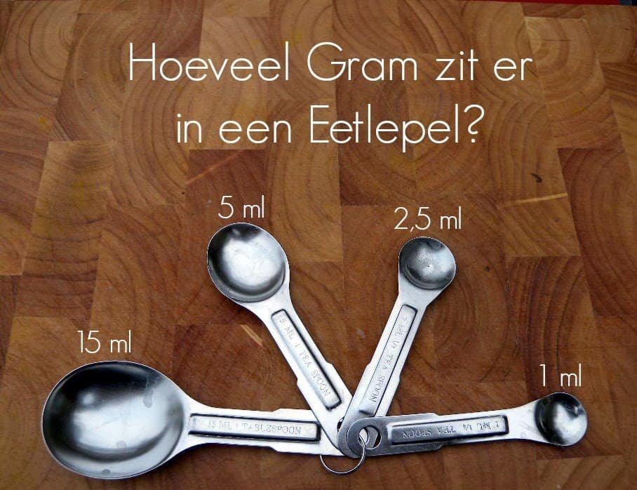 Hoeveel Gram zit er in een Eetlepel? - Hoeveel Gram Is 1 Eetlepel Roomboter