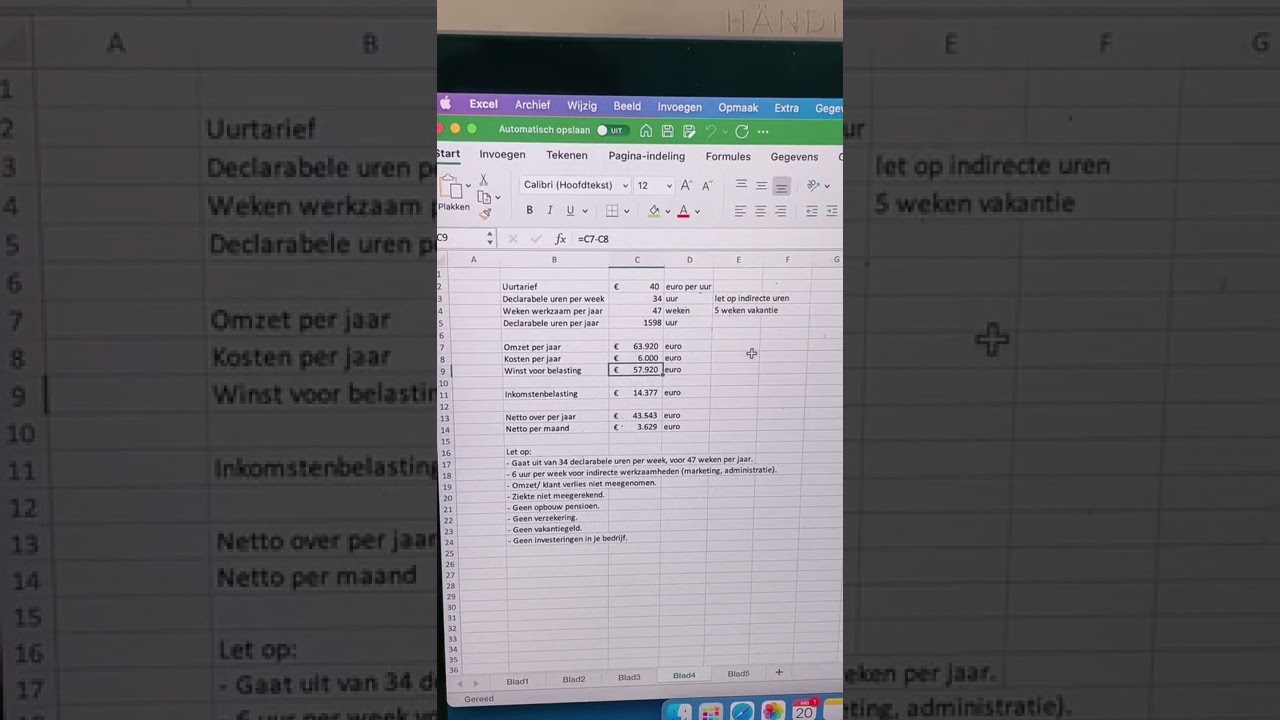 Hoeveel houd je netto over als zzp'er? - YouTube - Hoeveel Houd Je Netto Over