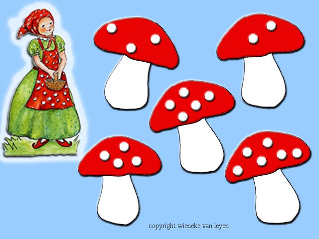 Hoeveel stippen heeft de paddenstoel? | DIY knutselwerk - Hoeveel Stippen Heeft Een Dobbelsteen