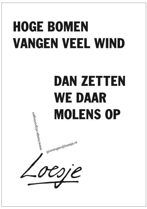 Hoge, bomen vangen veel wind.... | Boom, Gezegden, Teksten - Hoge Bomen Vangen Veel Wind Betekenis