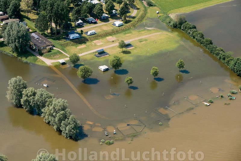 HollandLuchtfoto | Terwolde - Luchtfoto wateroverlast - Het Weer In Terwolde