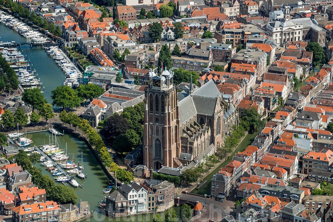 Home | Dordrecht - Luchtfoto Grote kerk - De Grote Kerk Dordrecht