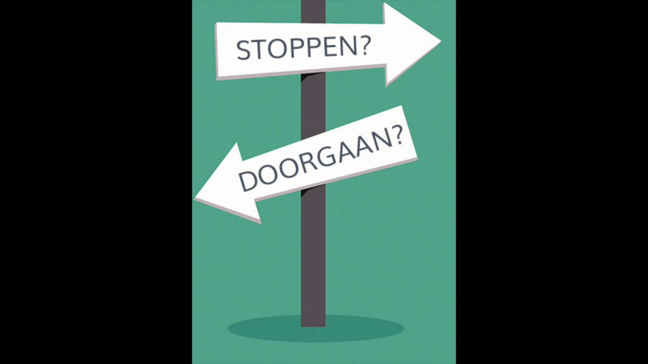 Doorgaan Of Door Gaan