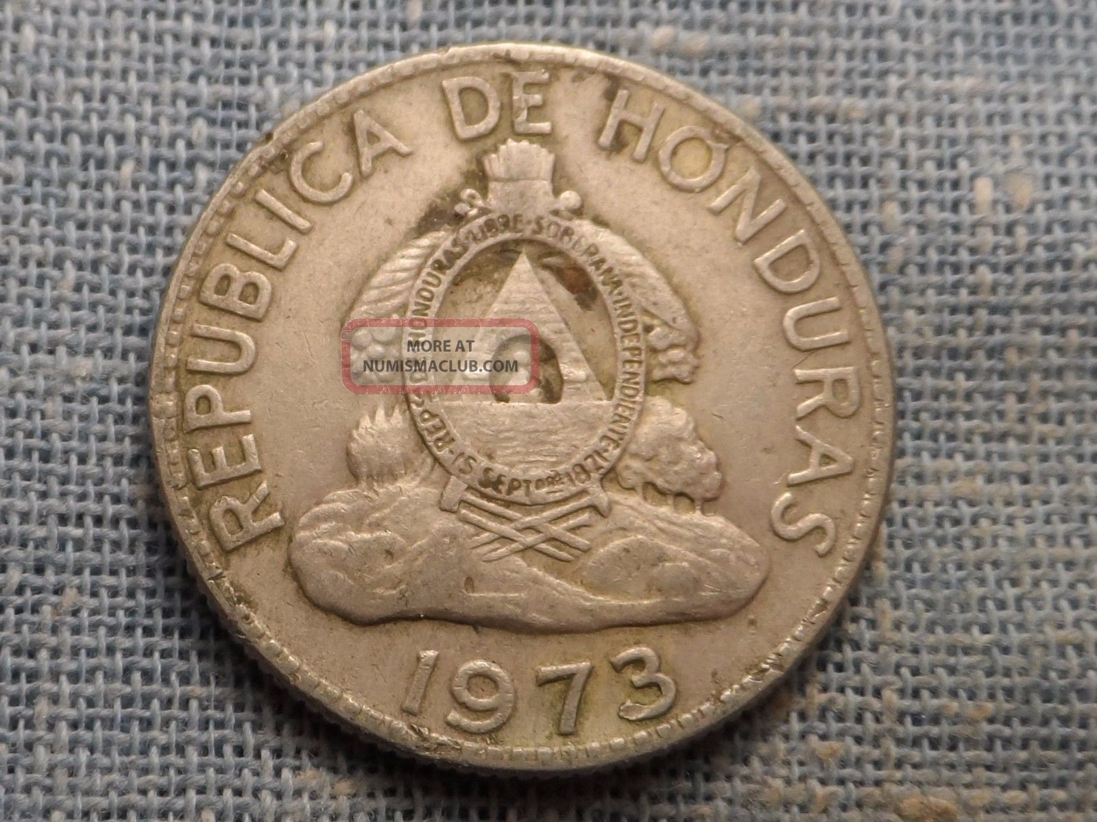 Honduras 1973 50 Centavos Fao Km 82 - Dit Centraal Amerikaanse Land Heette Tot 1973 Brits Honduras
