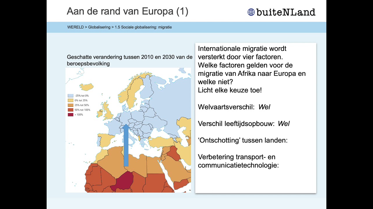 Buitenland Aardrijkskunde Antwoorden 1 Havo Vwo