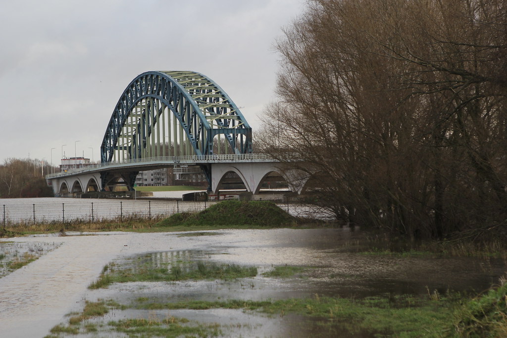 Hoog Water Krimpen Aan Den Ijssel